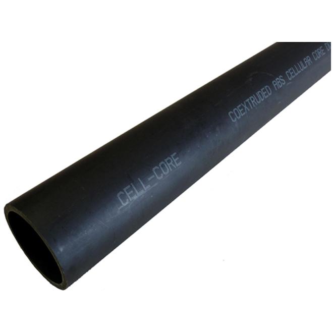 Tuyau cellcore en ABS, diamètre de 1-1/2 po, longueur de 12 pi - IPEX
