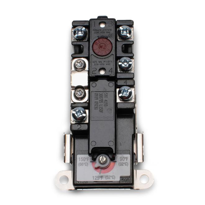 Thermostat du haut avec interrupteur secondaire pour chauffe-eau