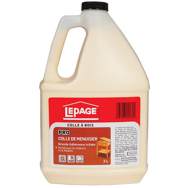 Colle à bois menuisier - LePage - 3L