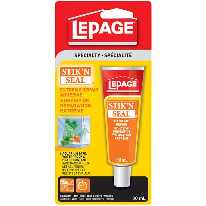 Adhésif de réparation Extreme Stik'n Seal - LePage - 30 ml