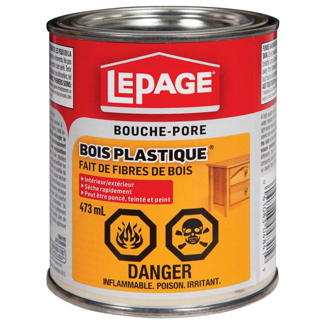 Composé bois plastique couleur havane pâle - 473 mL
