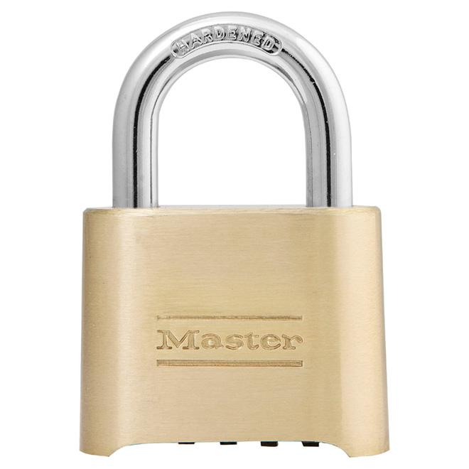 Cadenas à combinaison en laiton