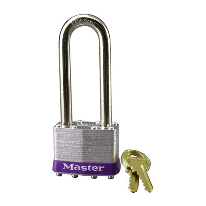Cadenas à arceau long en acier laminé
