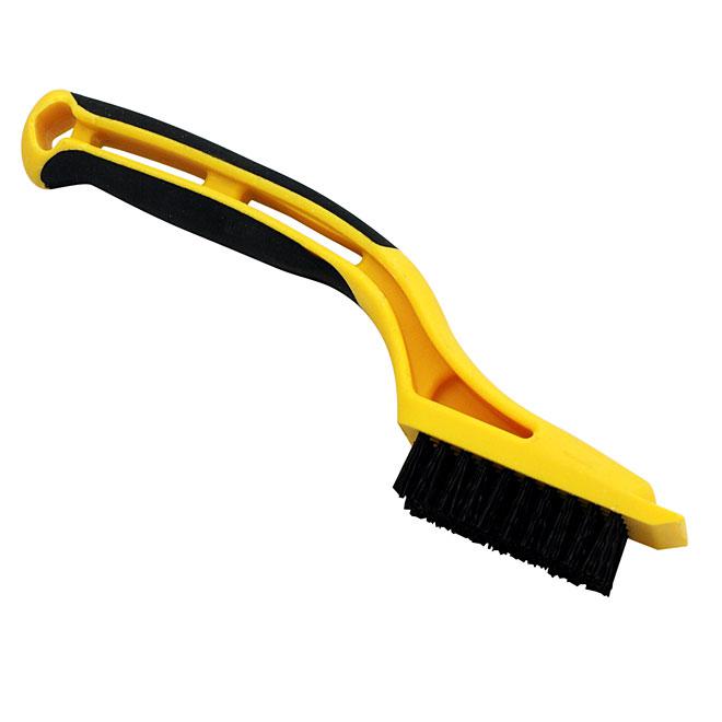 Brosse en nylon avec grattoir