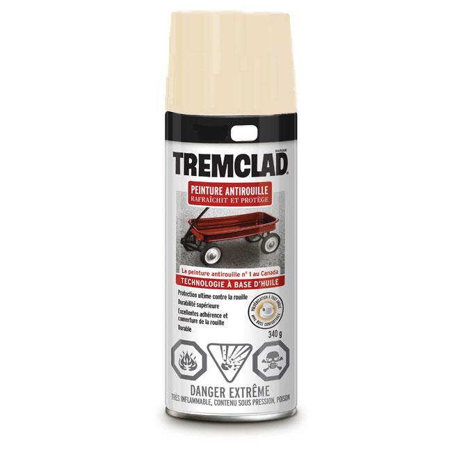 Peinture antirouille aérosol Tremclad - Clair - Fini lustré