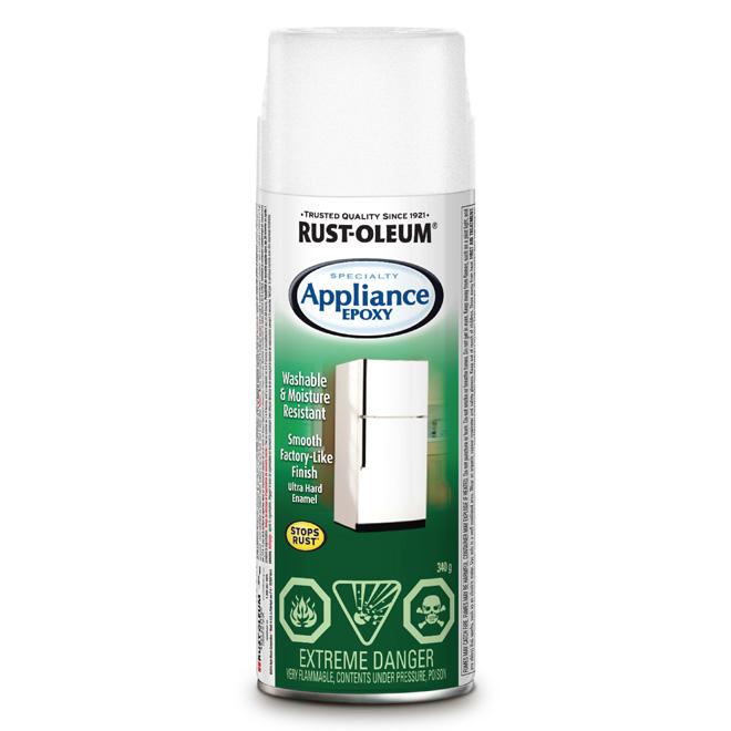 Peinture époxy pour électroménagers en aérosol - Blanc