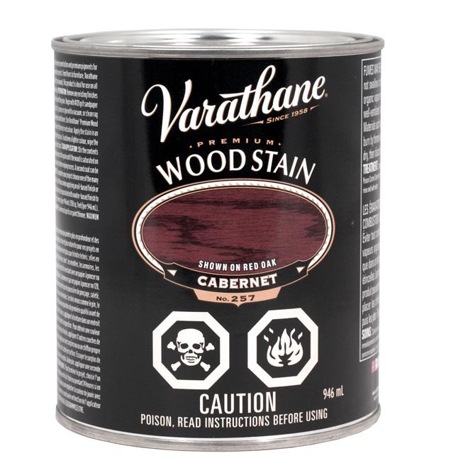 Teinture Premium à l'huile pour bois - Cabernet - 946 mL
