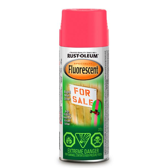 Peinture fluorescente en aérosol - Rose
