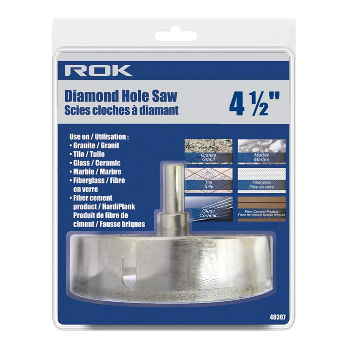 Scie emporte-pièce diamantée 4-1/2"