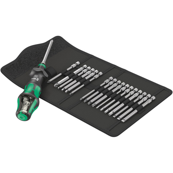 Ens. Tournevis Kraftform Turbo Kompakt (19 mcx)