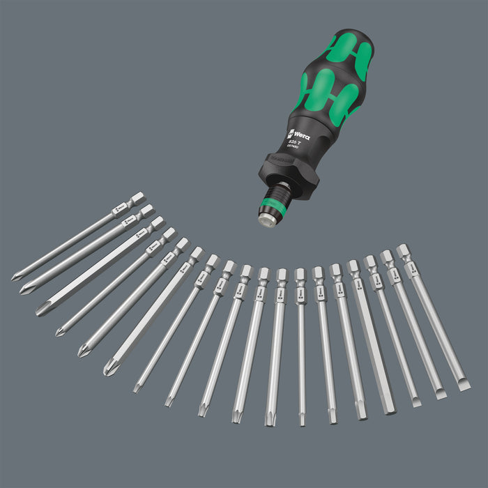 Ens. Tournevis Kraftform Turbo Kompakt (19 mcx)