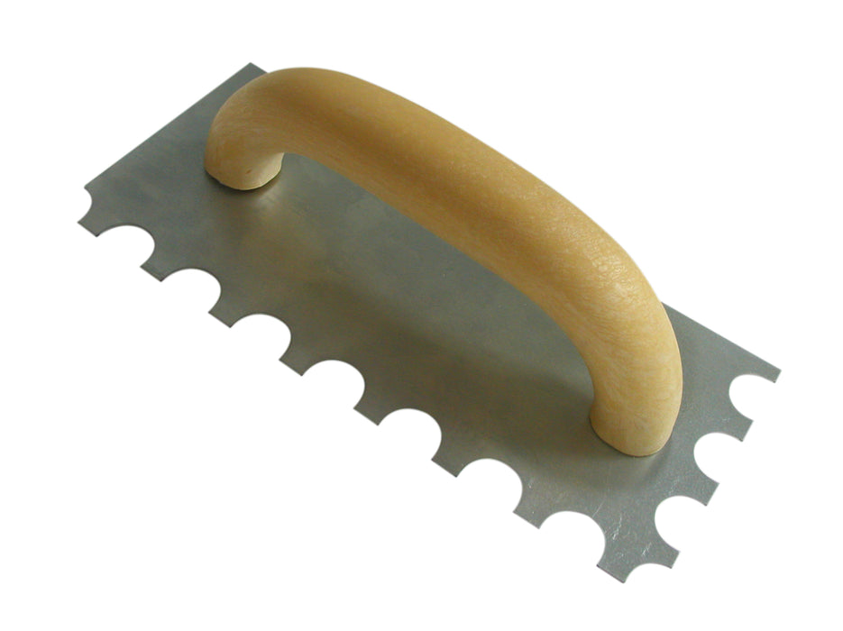 Truelle à céramique 9"x4" - «U» (3/4x1/2)"