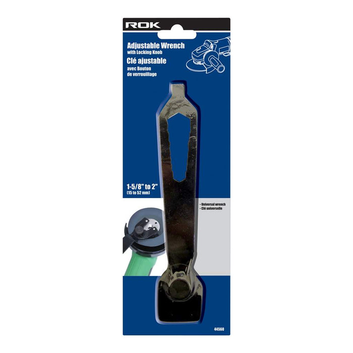Clé ajustable pour rectifieuse (1-5/8" à 2")