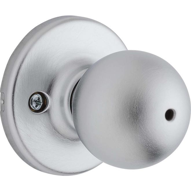 Bouton intimité Yukon - Weiser - Chrome satiné