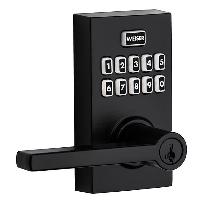 Poignée d'entrée électronique Hancock - Weiser - Nickel brossé