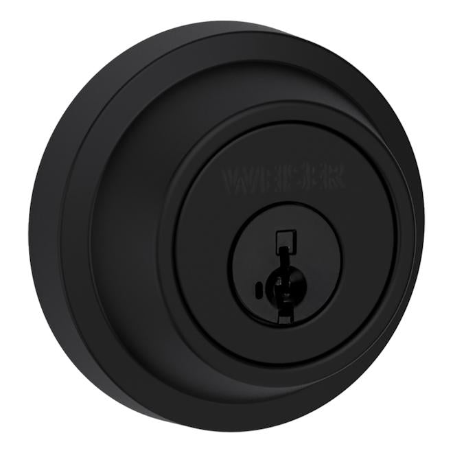 Pêne dormant rond Element - Weiser - Noir mat
