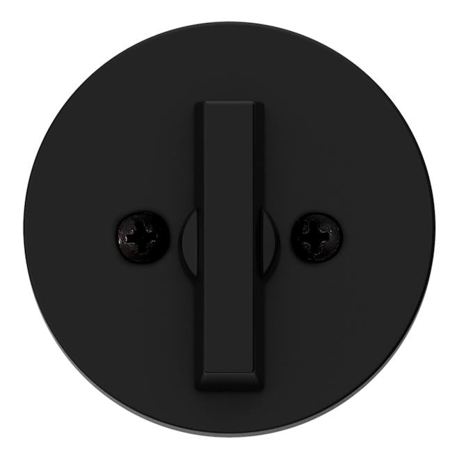 Pêne dormant rond Element - Weiser - Noir mat