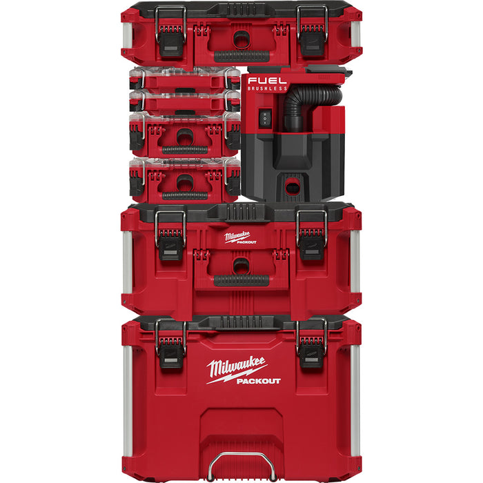 Aspirateur Sec/Humide 2.5 gal M18 FUEL™ PACKOUT™, Outil seulement