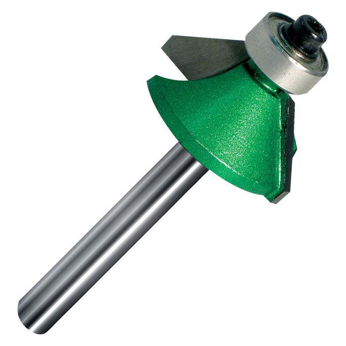 Fer à chanfreiner 45° (1-1/2"x3/4") à tige 1/4"