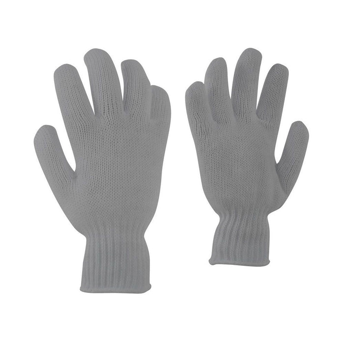 Gant en tricot coton/polyester - Gris