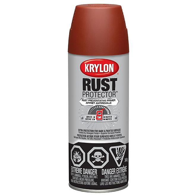 Apprêt antirouille aérosol Krylon - Rouge - Fini mat