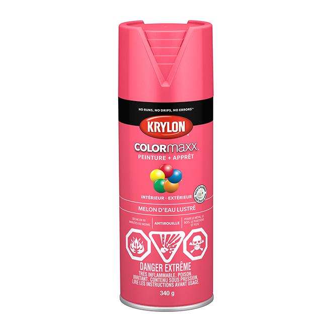 Peinture en aérosol Krylon COLORMAXX 340g lustrée - Melon d'eau