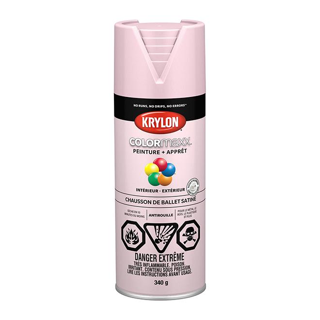 Peinture en aérosol Krylon COLORMAXX 340g satinée - Chausson de ballet