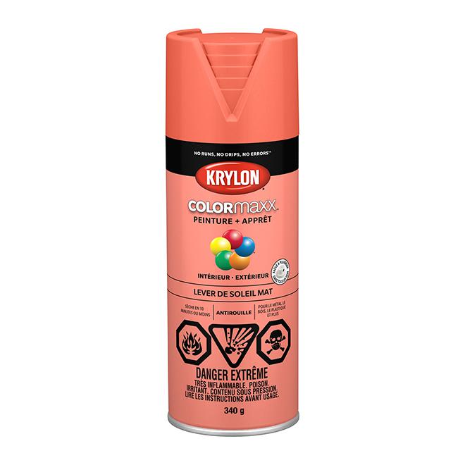 Peinture en aérosol Krylon COLORMAXX 340g mate - Lever de soleil