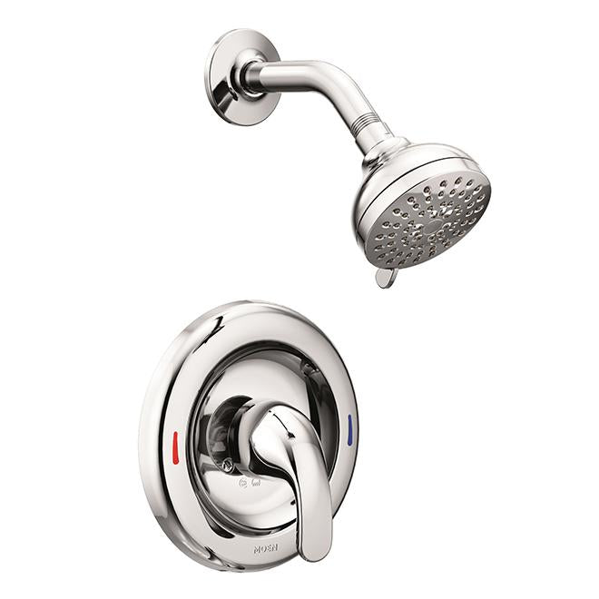 Robinet de douche Adler à 1 poignée - Chrome