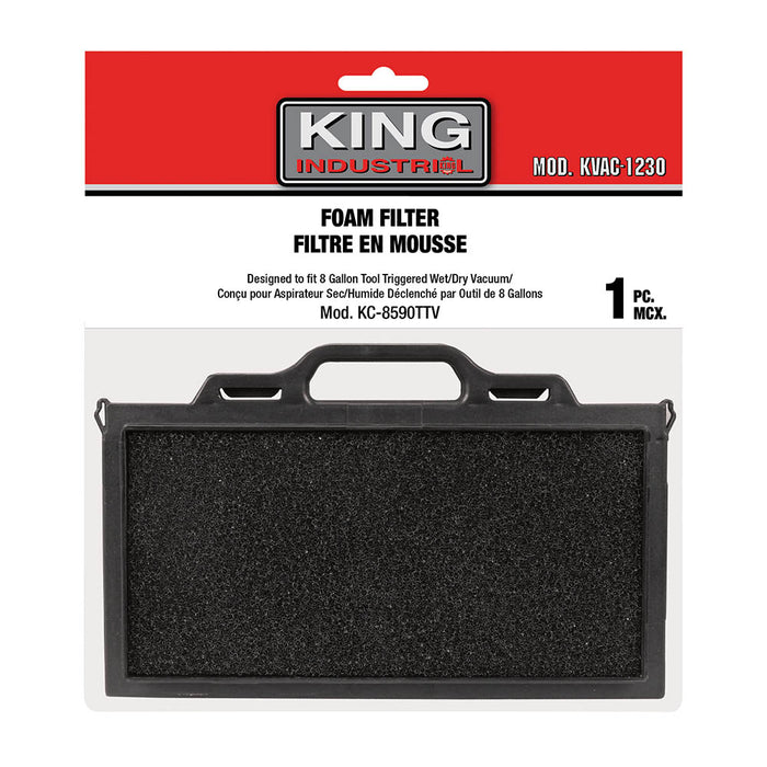 Filtre en mousse pour KC-8590TTV
