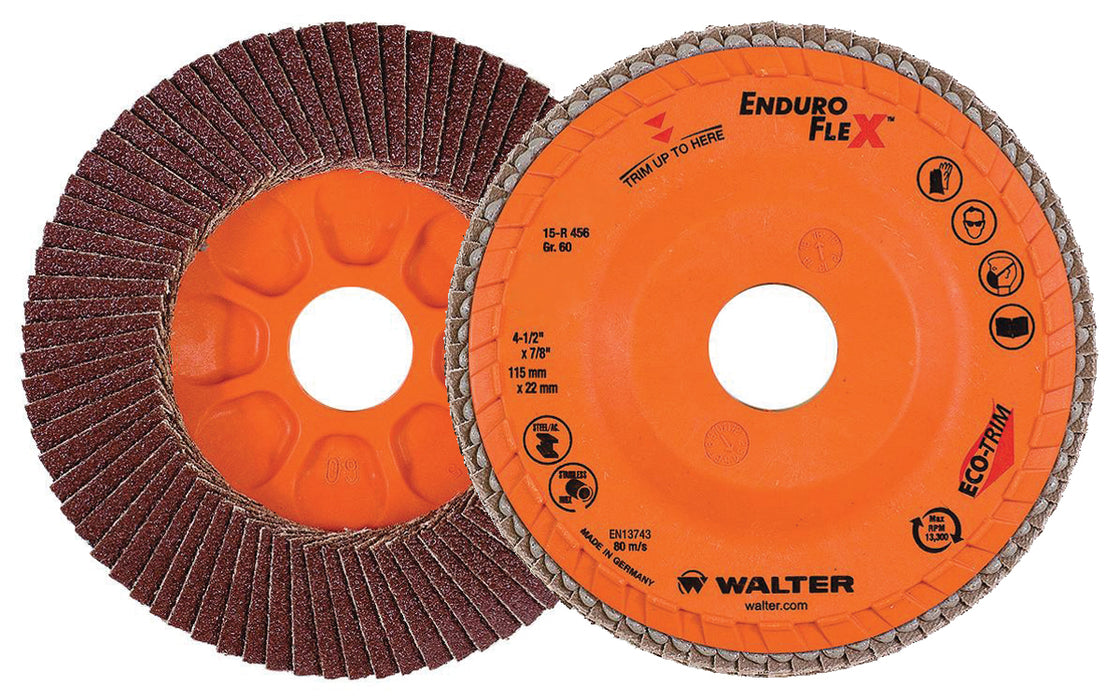 Disque à feuillets ENDURO-FLEX™ 4-1/2", à grain 60