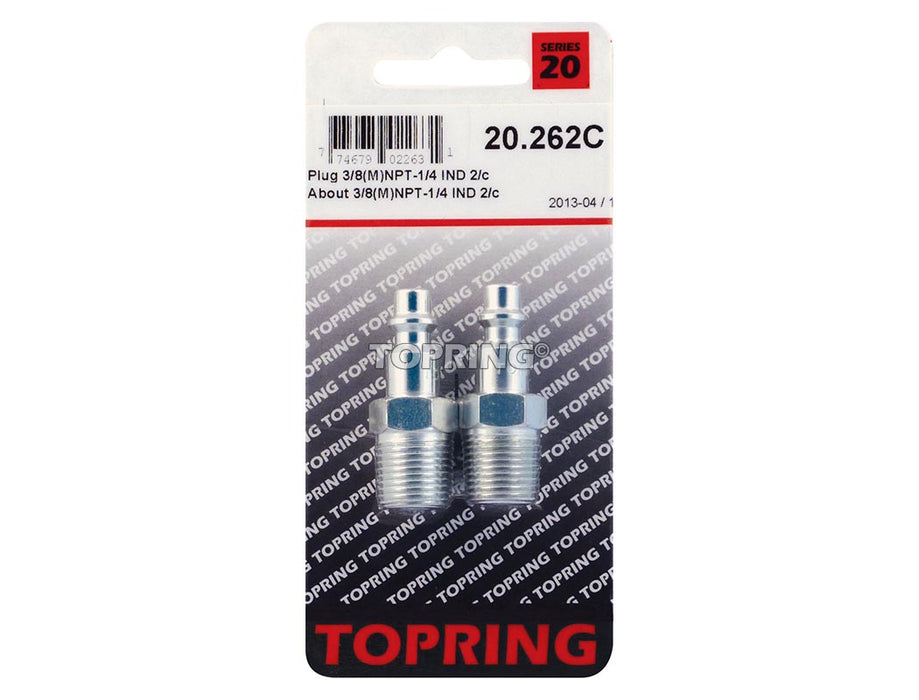 About (1/4 IND) 3/8(M)NPT