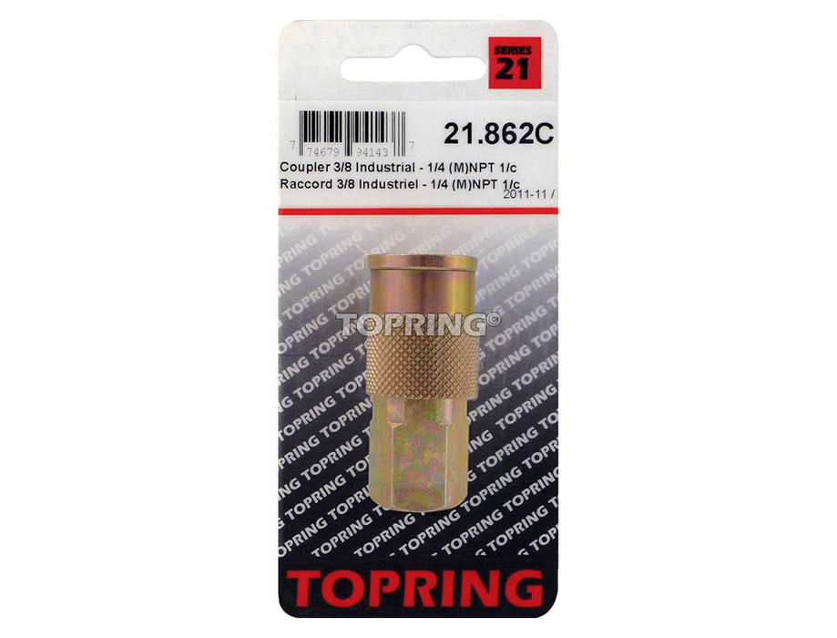 Raccord MAXQUIK (3/8 IND) x 3/8(F)NPT