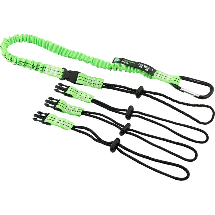 Longe pour outil 70", avec 4 attaches, max. 2lb