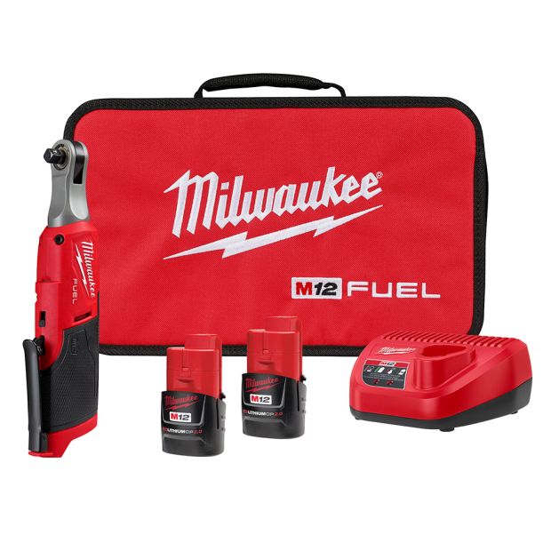 Ens. Cliquet 3/8" haute vitesse M12 FUEL™ avec 2 batteries