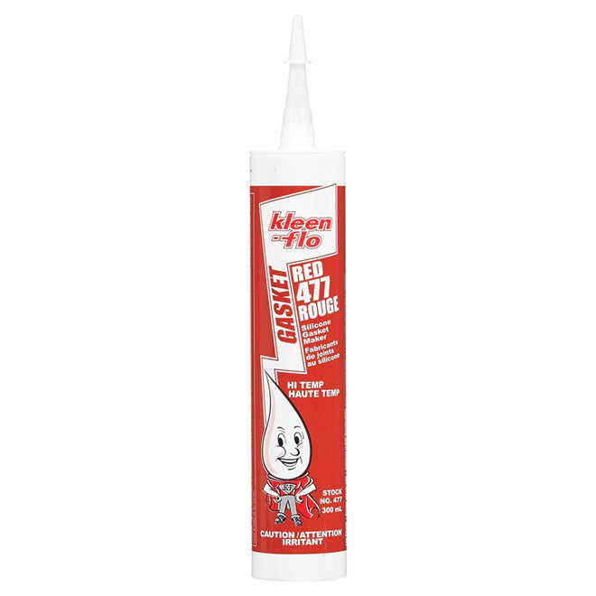 Silicone à joint rouge, haute température (300 ml)
