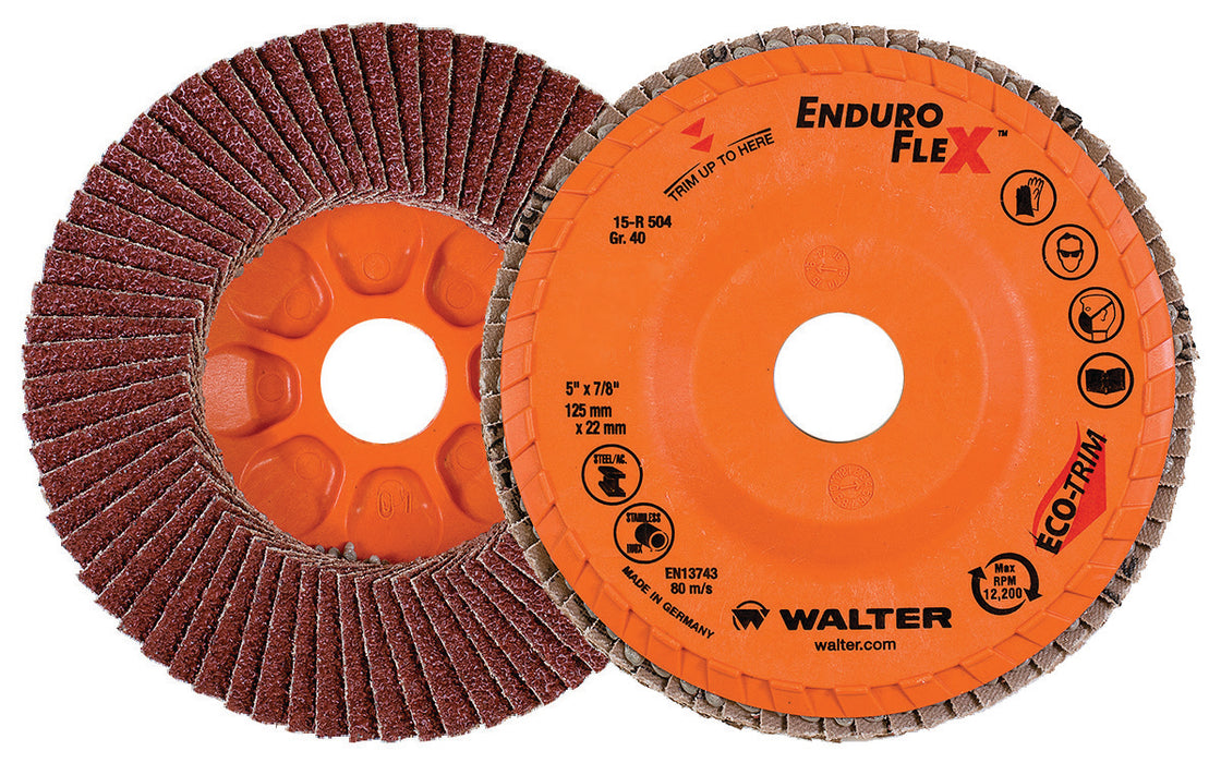Disque à feuillets ENDURO-FLEX™ 5", à grain 40