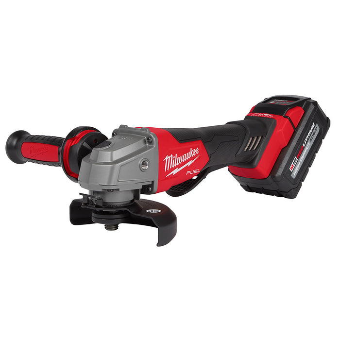 Ens. Rectifieuse 4.5"-5" interrupteur à palette avec 2 batteries