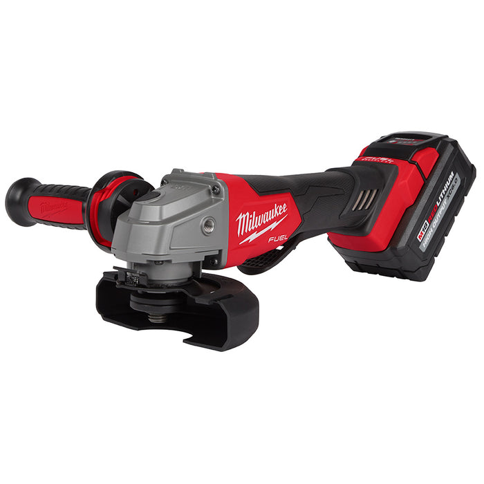 Ens. Rectifieuse 4.5"-5" interrupteur à palette avec 2 batteries