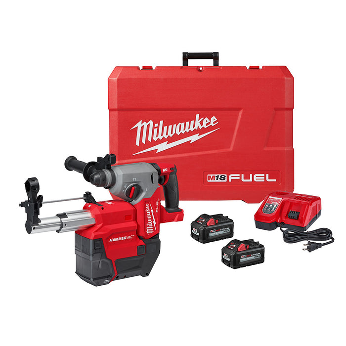 Ens. Marteau rotatif SDS-Plus 1" M18 FUEL™ avec 2 batteries et dépoussiéreur HAMMERVAC™