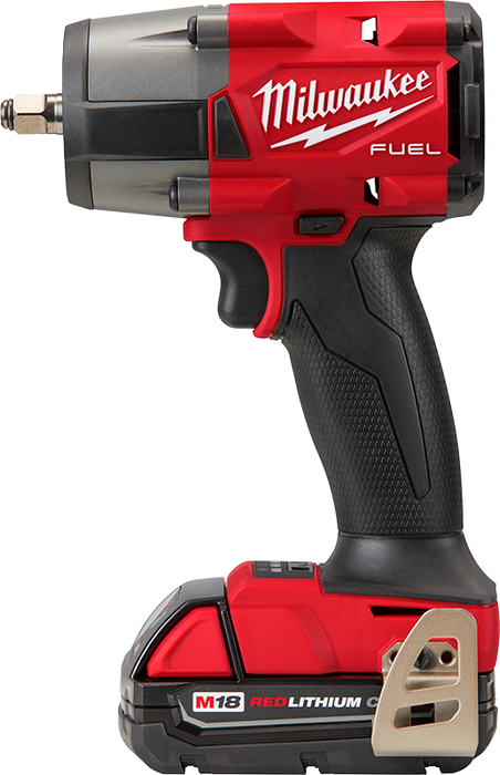 Ens. Clé à chocs à couple moyen 3/8" M18 FUEL™, avec bague de friction, 2 batteries 2.0Ah