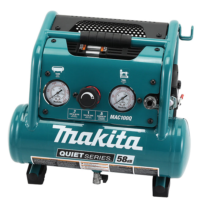 Compresseur d'air silencieux 1 gal, 0,5CV