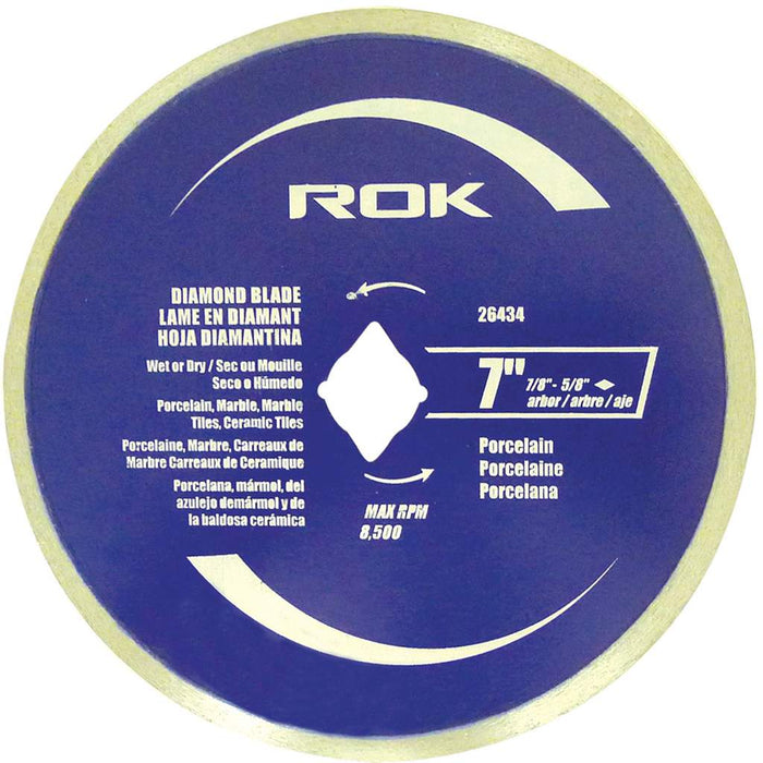 Lame diamantée 7" (Porcelaine)