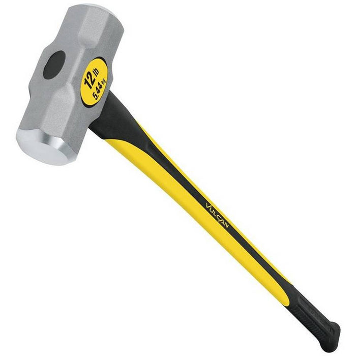 Masse 12lb avec manche en fibre de verre 34"