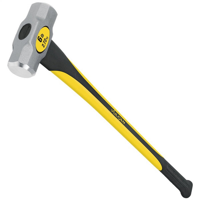 Masse 6lb avec manche en fibre de verre 34"