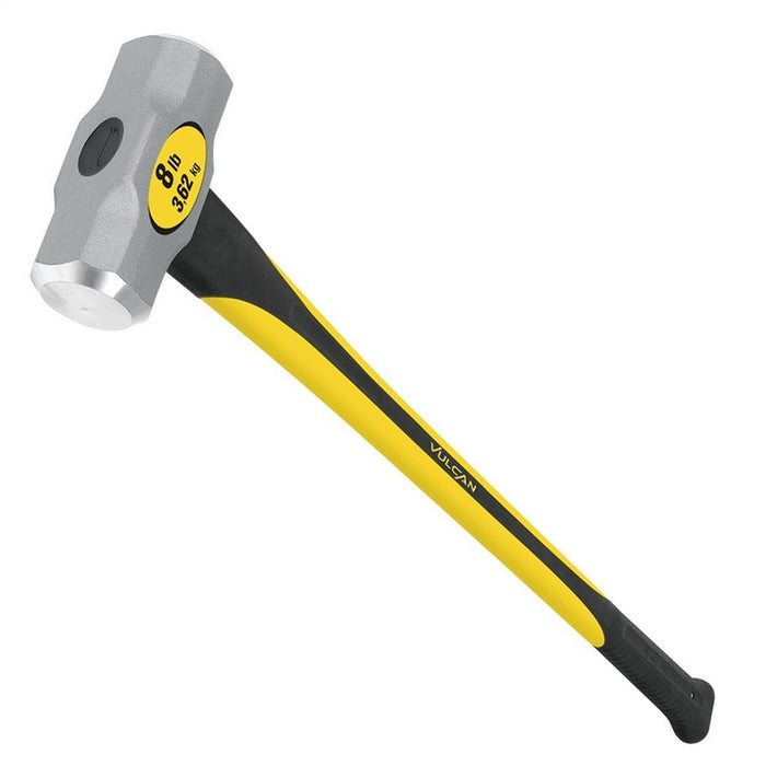 Masse 8lb avec manche en fibre de verre 36"