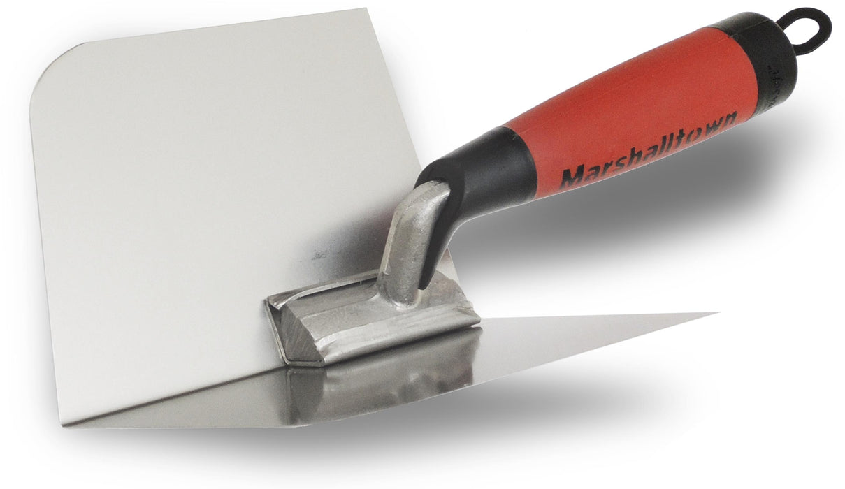 Truelle de coin à rayon Inox DuraSoft® (4"x5")