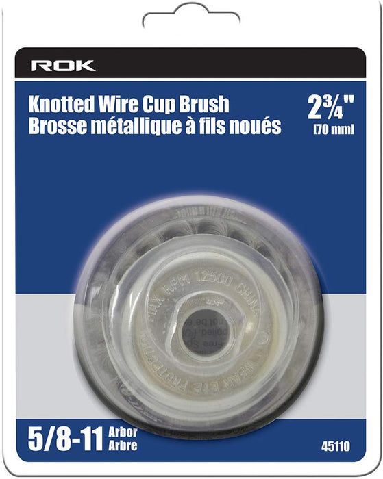 Brosse à fils noués 2-3/4"