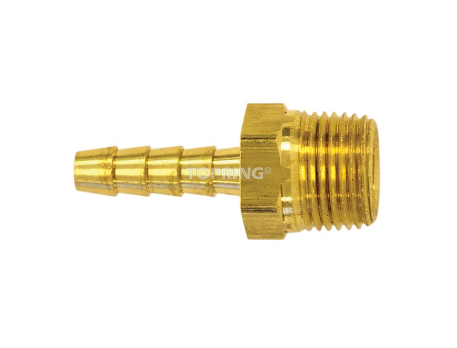 Raccord Barb. 1/2 x 1/4(M)NPT