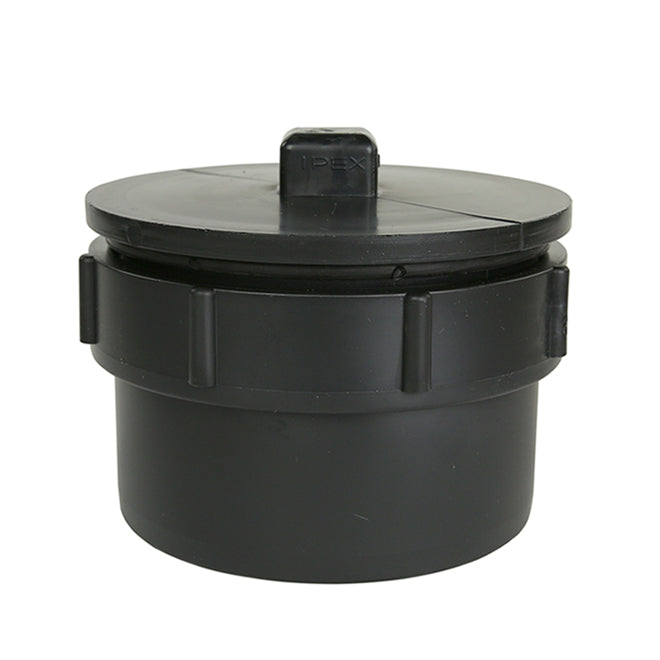 Adaptateur de regard, en ABS, 4 po et bouchon mâle – IPEX